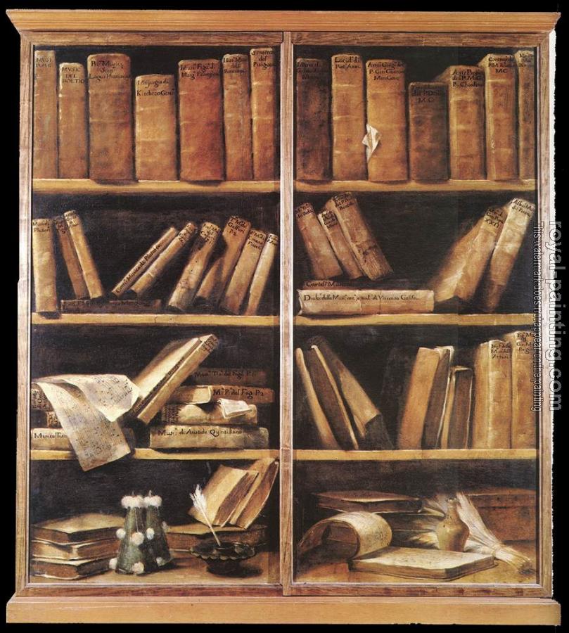Giuseppe Maria Crespi : Bookshelves